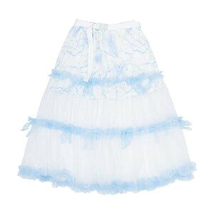 NEW ACDC RAG - Cyber Jellyfish White Tulle Skirt